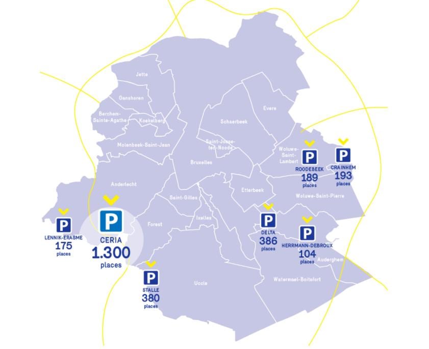 anzeigen pf Brüssel Parken