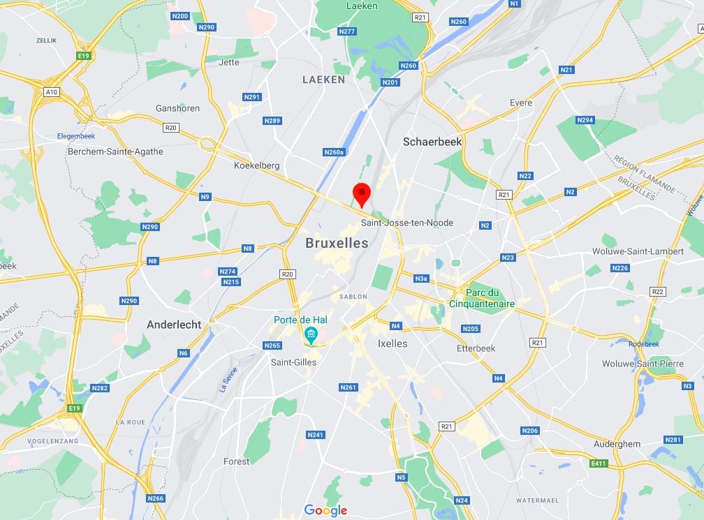 Landkarte von place rogier anzeigen