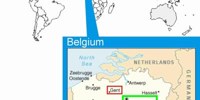 Wo ist Brüssel auf Karte anzeigen